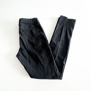 Topman Men's Slim Denim Jeans Black Classic High Rise Size 32x34
